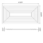 Aristocrat 2 x 4 dimensions