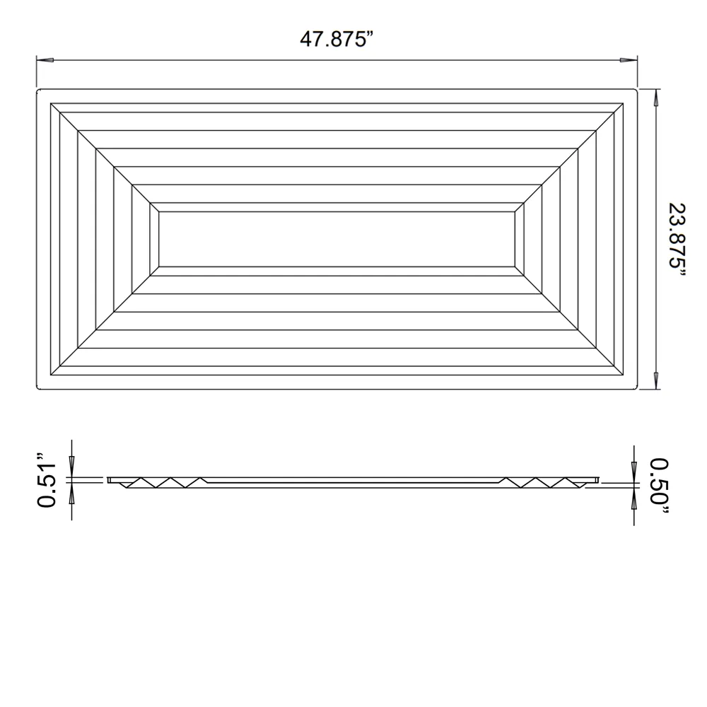 Aristocrat 2 x 4 dimensions